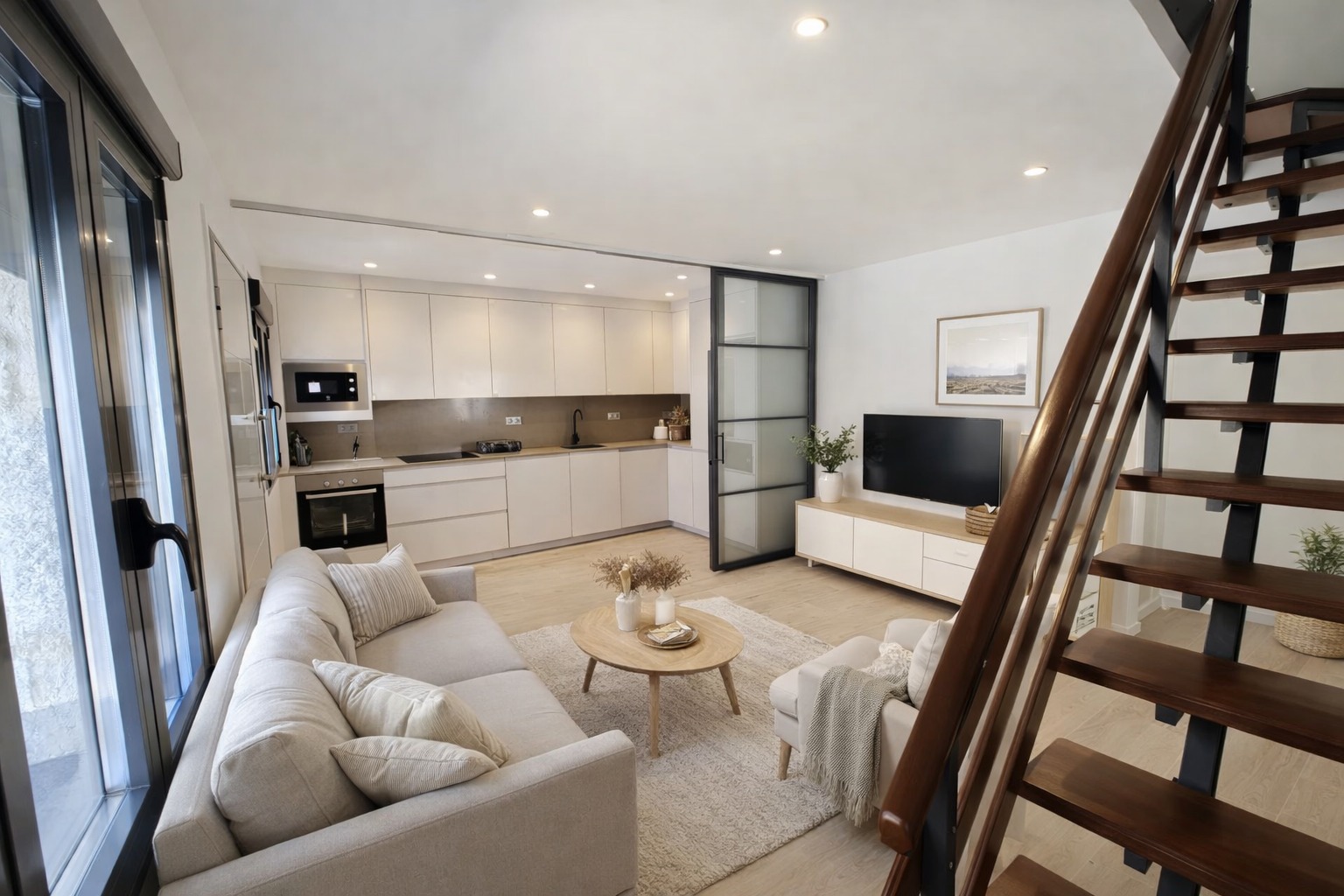 Apartamento cálido y funcional